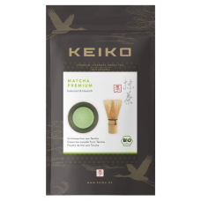 Keiko BIO zaļās tējas mačas pulveris Matcha Premium, 50g